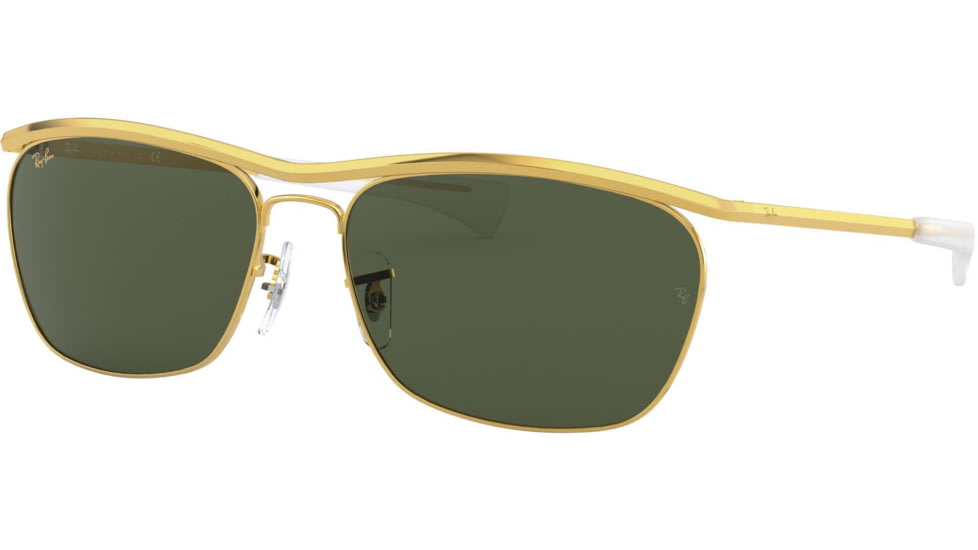 Ray-Ban OLYMPIAN II DELUXE RB3619 Sunglasses 919631-60 - , G-15 Green Lenses