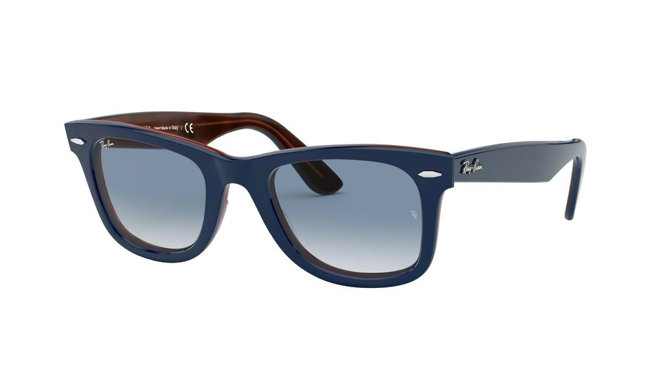 Ray-Ban RB2140F Sunglasses 12783F-52 - , Clear Gradient Blue Lenses
