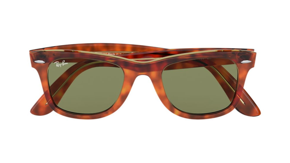 Ray-Ban RB2140F Sunglasses 12934E-52 - , Bottle Green Lenses