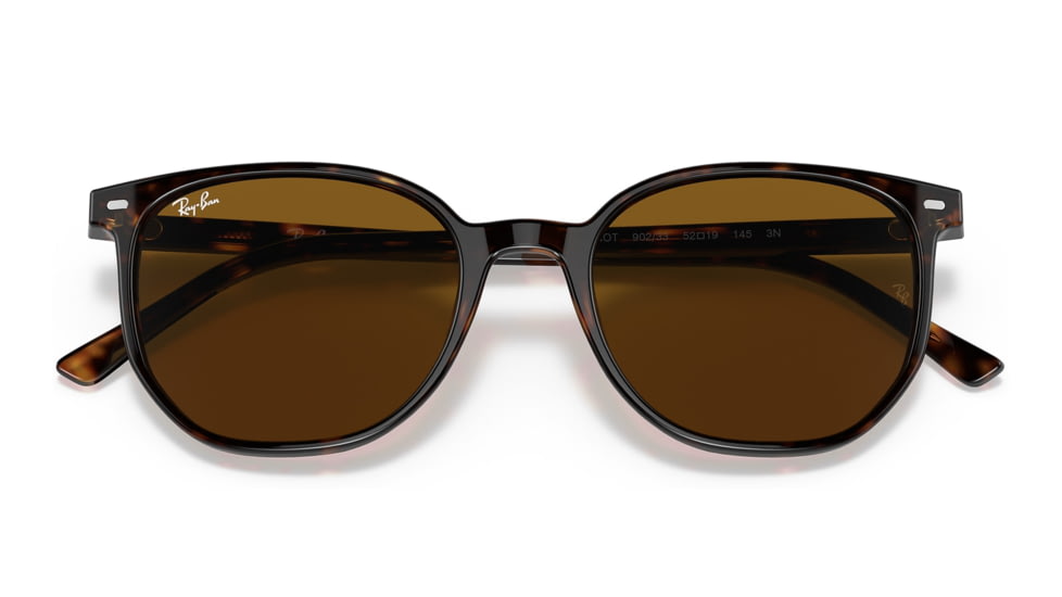 Ray-Ban RB2197 Elliot Sunglasses, Havana Frame, Brown Lens, 50, RB2197-902-33-50