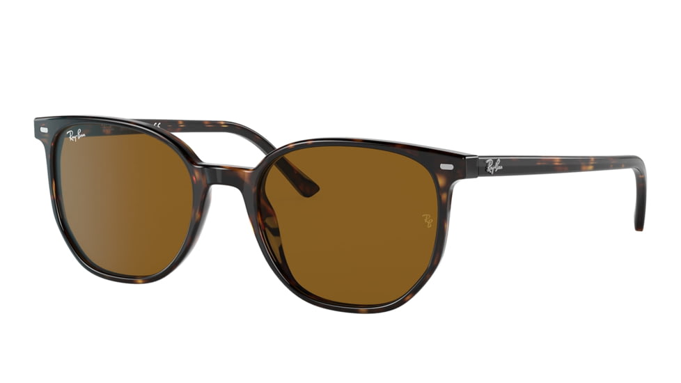 Ray-Ban RB2197 Elliot Sunglasses, Havana Frame, Brown Lens, 50, RB2197-902-33-50