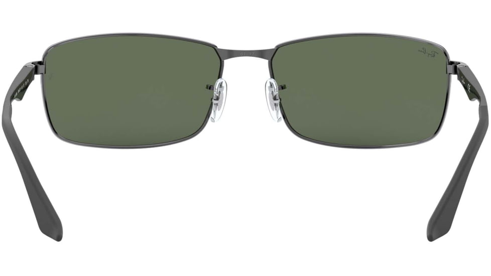 Ray-Ban RB3498 Sunglasses 004/71-6417 - Gunmetal Frame, Green Lenses
