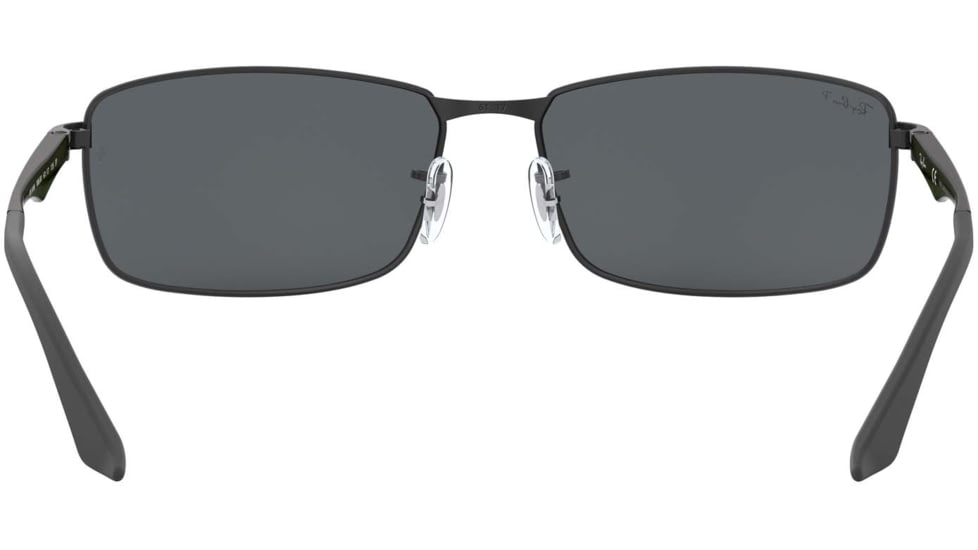 Ray-Ban RB3498 Sunglasses 006/81-64 - Matte Black Frame, Polar Gray Lenses