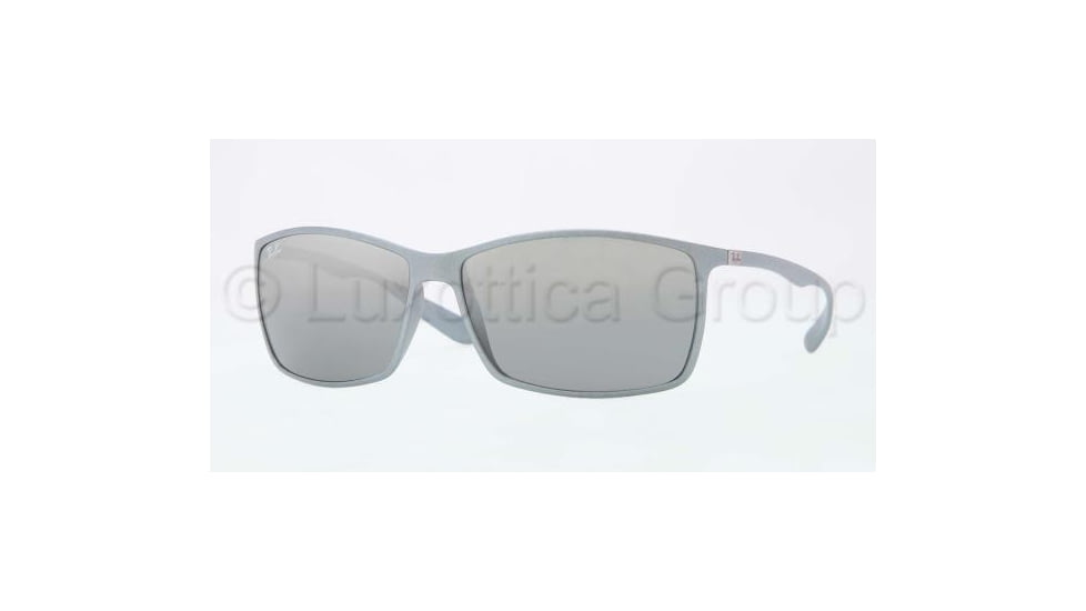Ray-Ban RB4179 Sunglasses 601788-6213 - Silver Frame, Gray Silver Mirror Gradient Lenses