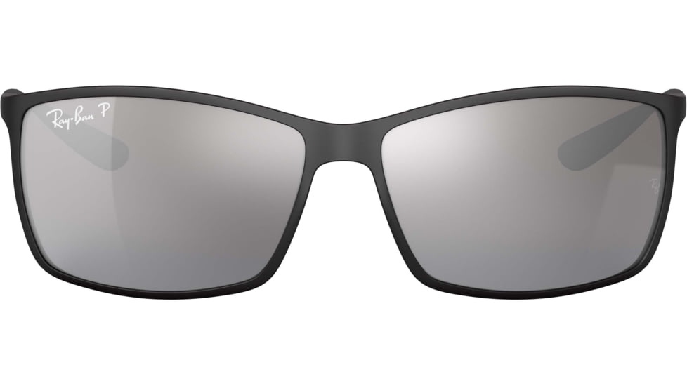 Ray-Ban RB4179 Sunglasses 601S82-62 - Matte Black Frame, Gray Mirror Silver Polar Lenses