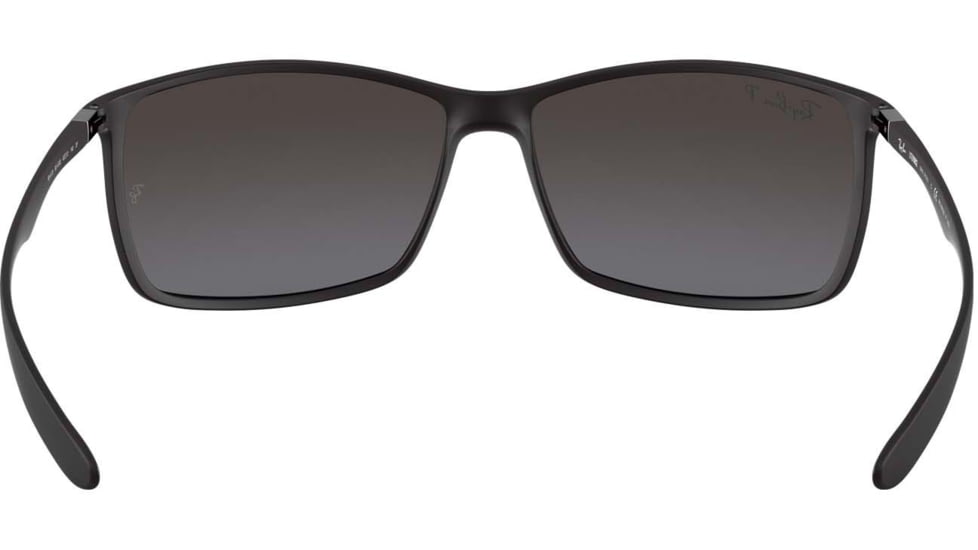 Ray-Ban RB4179 Sunglasses 601S82-62 - Matte Black Frame, Gray Mirror Silver Polar Lenses
