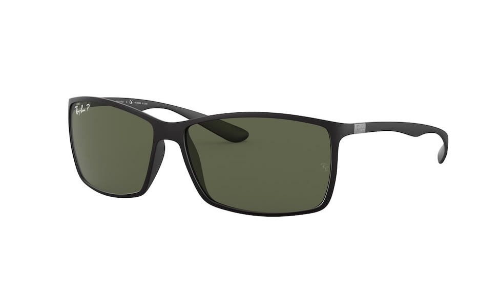 Ray-Ban RB4179 Sunglasses 601S9A-6200 - Matte Black Frame, Green Lenses