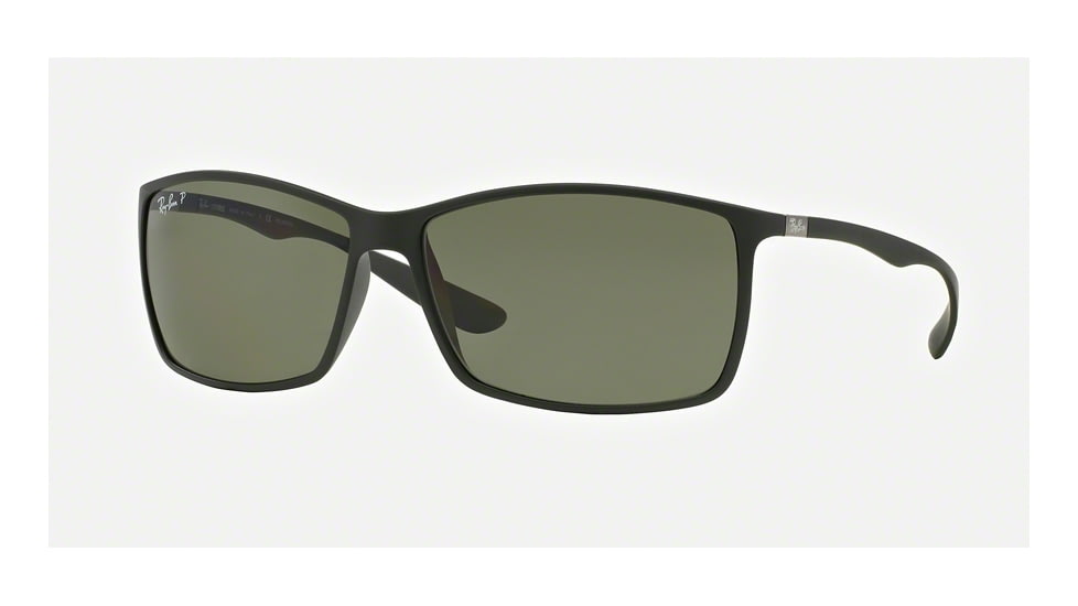 Ray-Ban RB4179 Sunglasses 61259A-62 - Military Matte Green Frame, Dark Grey Polar Lenses