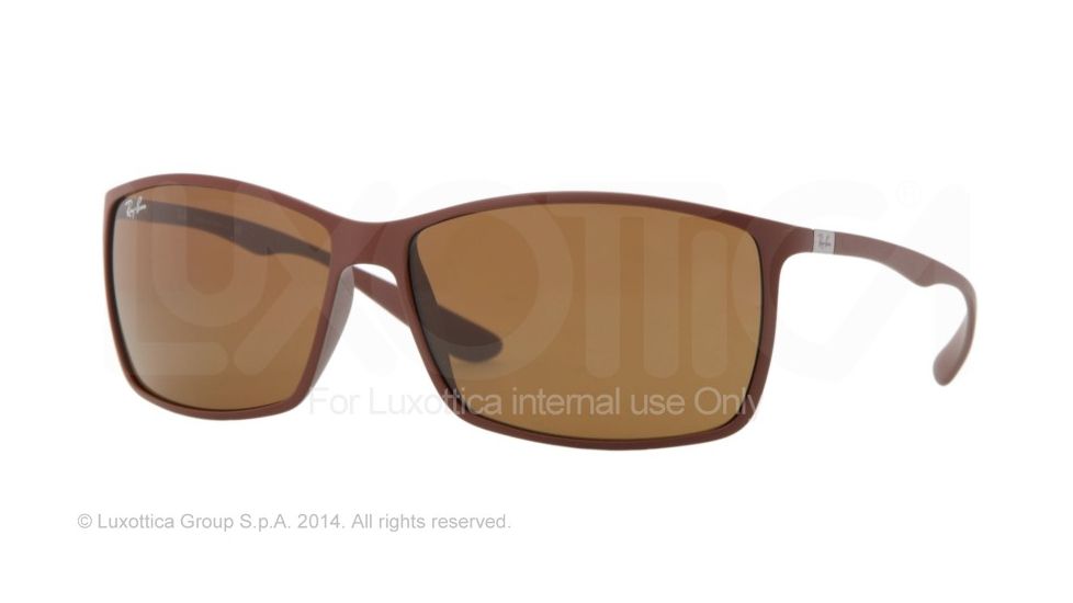 Ray-Ban RB4179 Sunglasses 881/73-62 - Matte Brown Frame, Brown Lenses