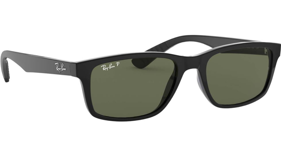 Ray-Ban RB4234 Sunglasses 601/9A-58 - Black Frame, Polar Green Lenses