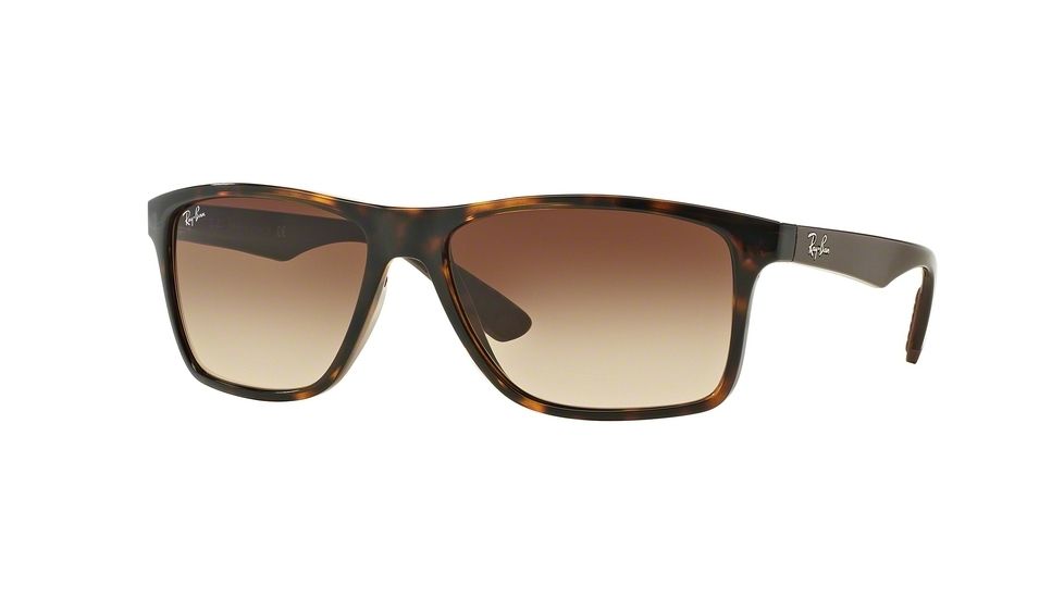Ray-Ban RB4234 Sunglasses 620513-58 - Havana Frame, Brown Gradient Lenses