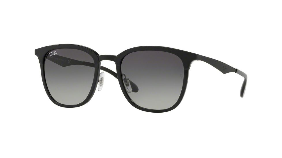 Ray-Ban RB4278 Sunglasses 628211-51 - Black / Matte Black Frame, Grey Gradient Dark Grey Lenses