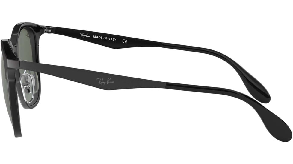 Ray-Ban RB4278 Sunglasses 628271-51 - Black / Matte Black Frame, Green Lenses