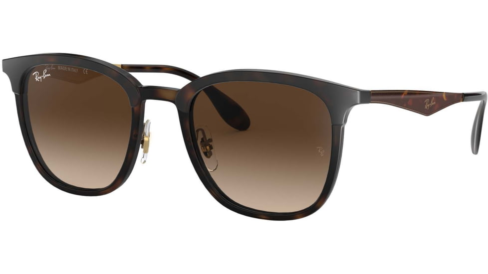 Ray-Ban RB4278 Sunglasses 628313-51 - Havana/Matte Havana Frame, Brown Gradient Lenses