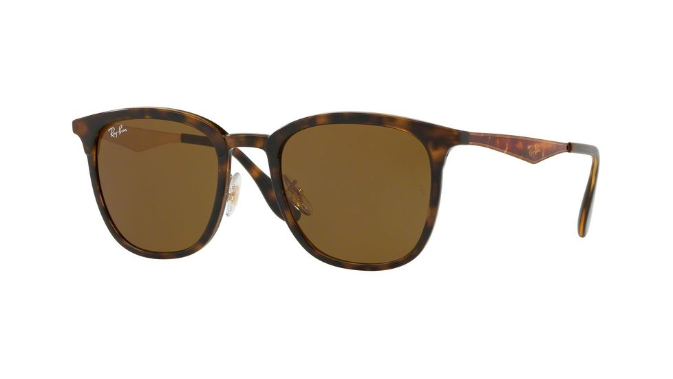 Ray-Ban RB4278 Sunglasses 628373-51 - Havana/Matte Havana Frame, Dark Brown Lenses
