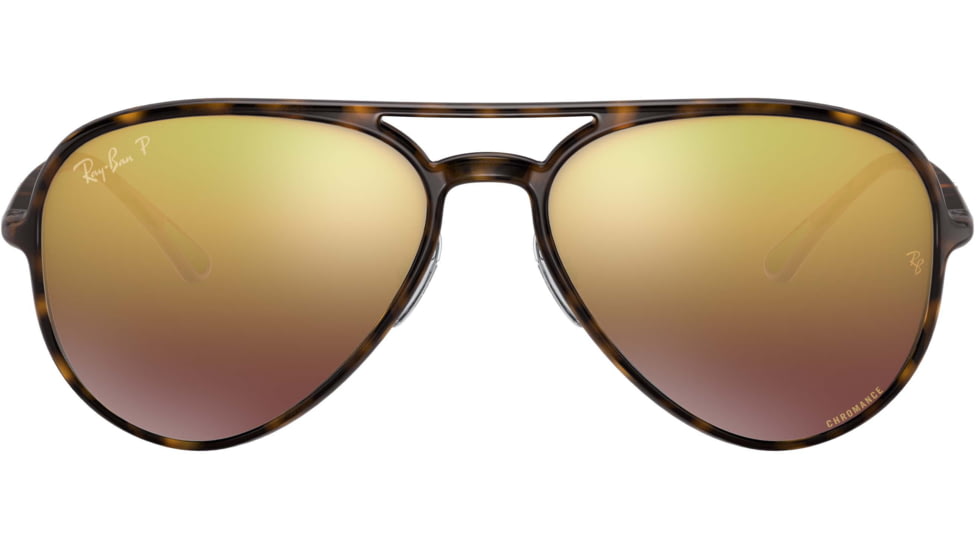 Ray-Ban RB4320CH Sunglasses 710/6B-58 - , Purple Mir Gold Gradient Polar Lenses