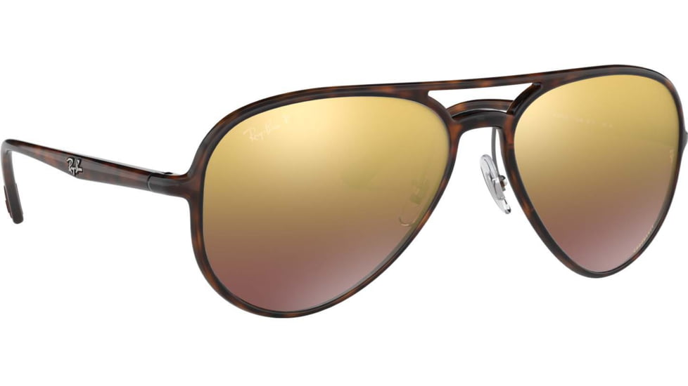 Ray-Ban RB4320CH Sunglasses 710/6B-58 - , Purple Mir Gold Gradient Polar Lenses