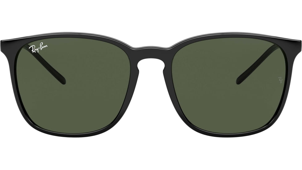 Ray-Ban RB4387 Sunglasses 601/71-56 - Black Frame, Green Lenses