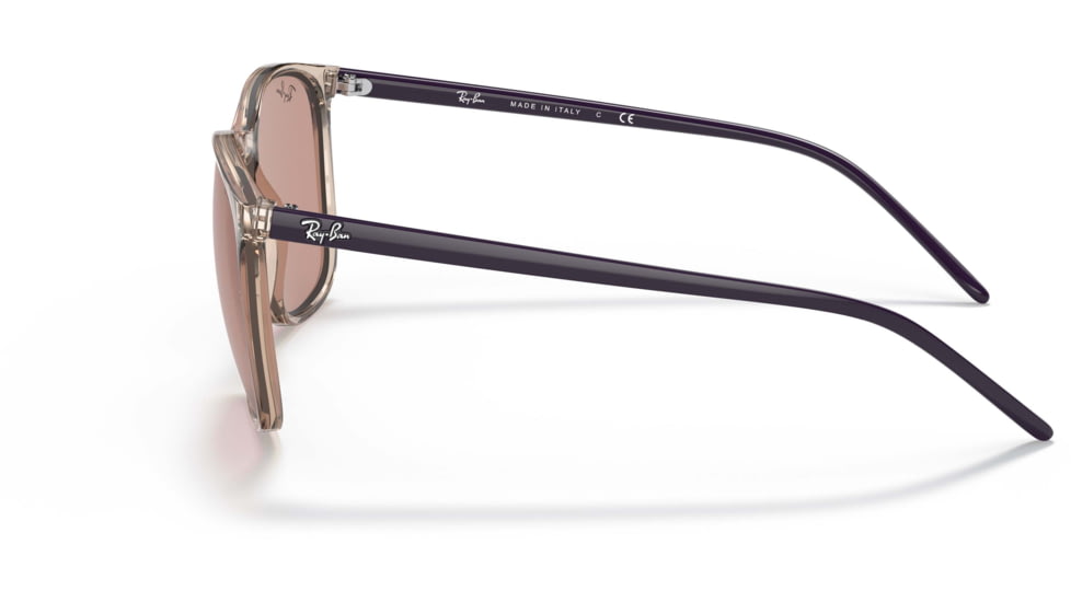 Ray-Ban RB4387 Sunglasses, Evolve Photo Brown Lenses, Light Brown, 56, RB4387-6573Q4-56