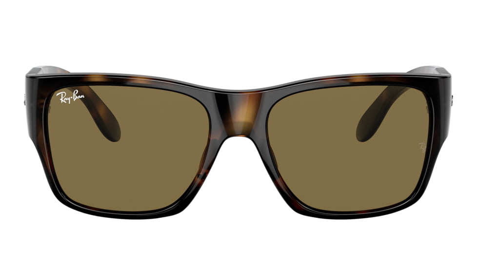 Ray-Ban RJ9287S Wayfarer Nomad Junior Sunglasses - Kids, Havana Frame, Dark Brown Lens, 48, RJ9287S-152-73-48