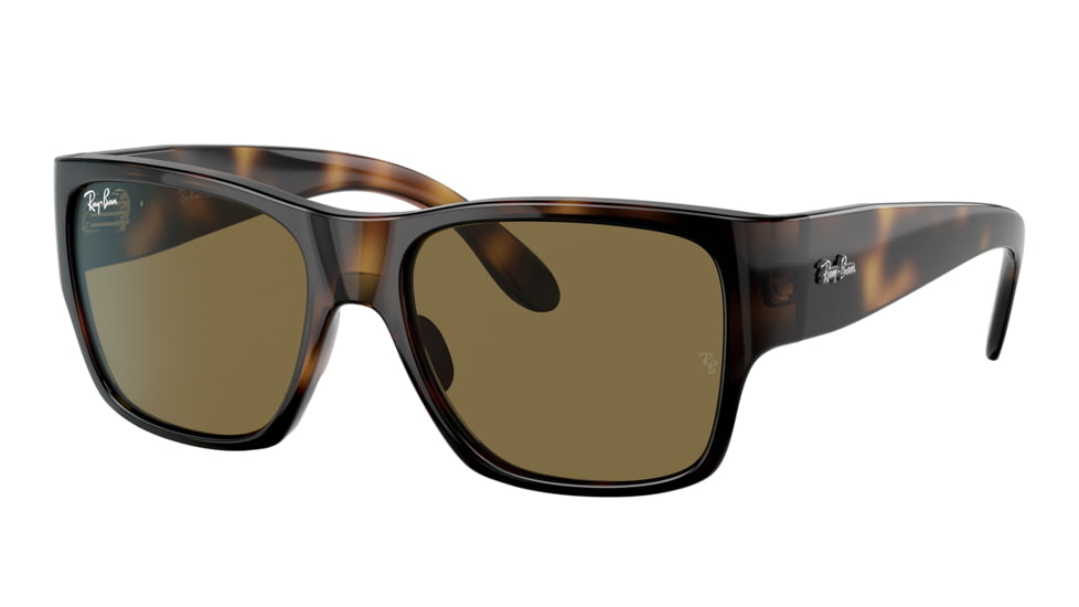 Ray-Ban RJ9287S Wayfarer Nomad Junior Sunglasses - Kid's, Havana Frame, Dark Brown Lens, 48, RJ9287S-152-73-48