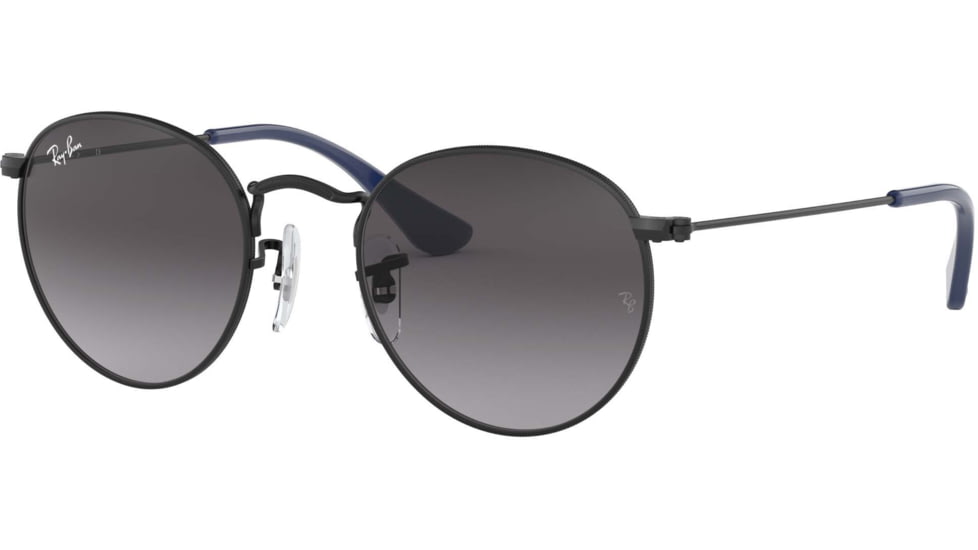 Ray-Ban RJ9547S Sunglasses, 201/8G-44 - Matte Black Frame, Light Grey Gradient Dark Grey Lenses