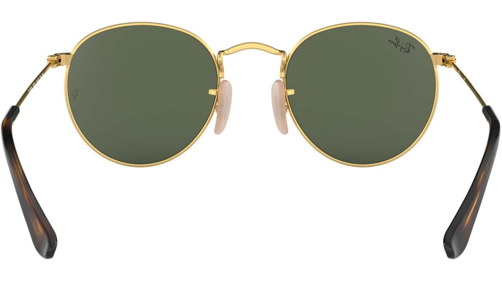 Ray-Ban RJ9547S Sunglasses, 223/71-44 - Gold Frame, Dark Green Lenses