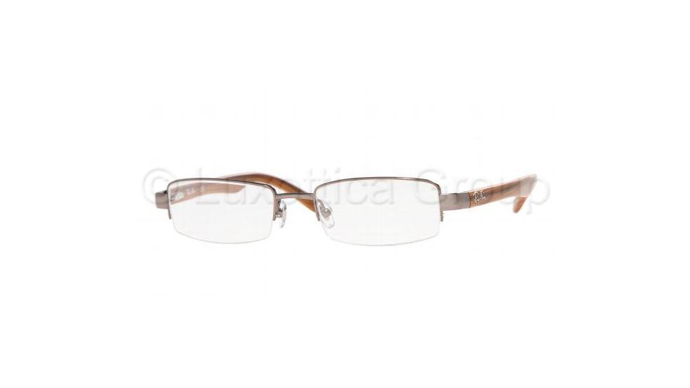 Ray-Ban RX 8588 Eyeglasses Styles - 1000 Gunmetal Frame w/Non-Rx 52 mm Diameter Lenses, 1000-5218