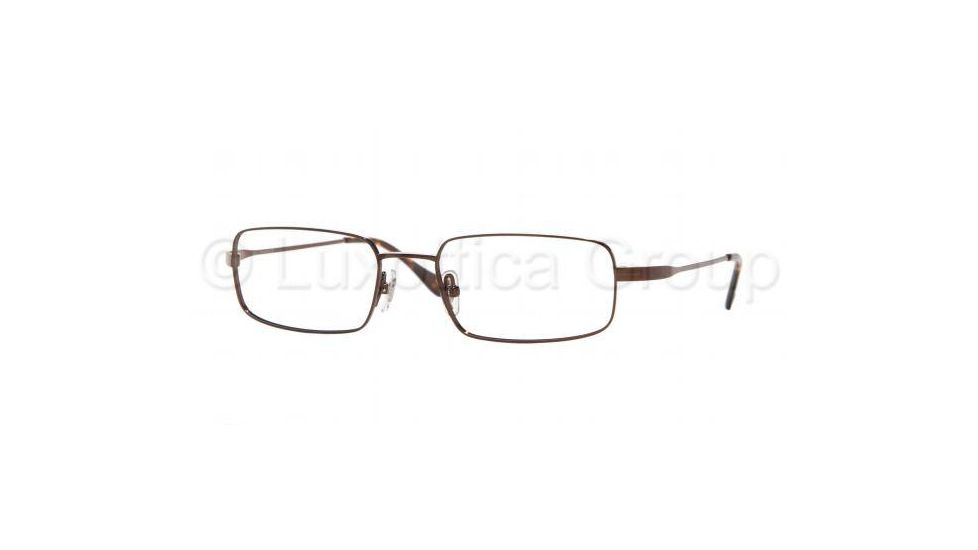Ray-Ban RX 8610 Eyeglasses Styles - Dark Brown Frame w/Non-Rx 52 mm Diameter Lenses, 1020-5218