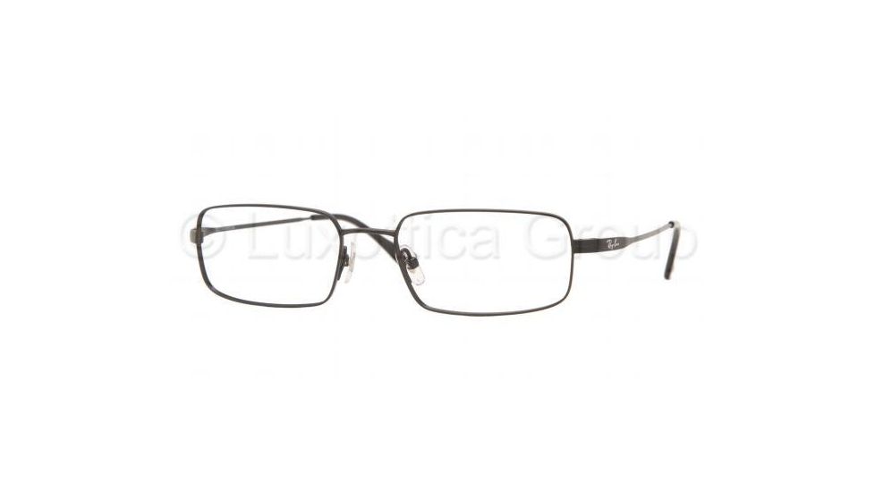 Ray-Ban RX 8610 Eyeglasses Styles - Matte Black Frame w/Non-Rx 54 mm Diameter Lenses, 1012-5418