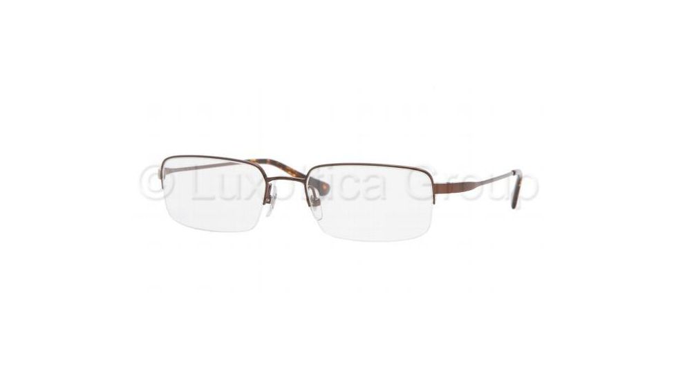Ray-Ban RX 8632 Eyeglasses Styles - Dark Brown Frame w/Non-Rx 52 mm Diameter Lenses, 1020-5218
