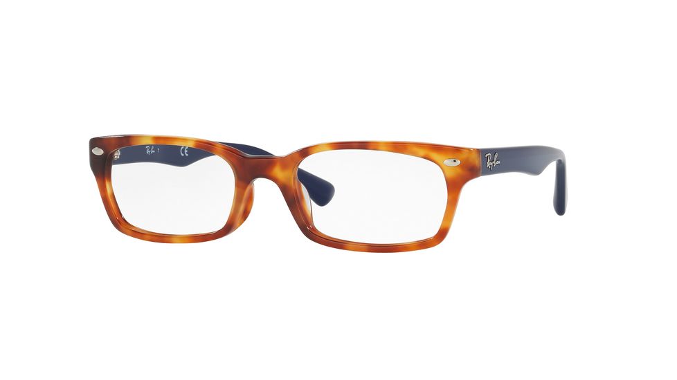 Ray-Ban RX5150F Eyeglass Frames 5609-52 - Yellow Tortoise Frame