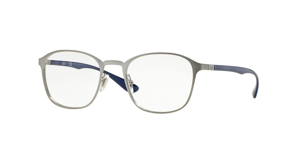 Ray-Ban RX6357 Eyeglass Frames 2878-48 - Brushed Gunmetal Frame