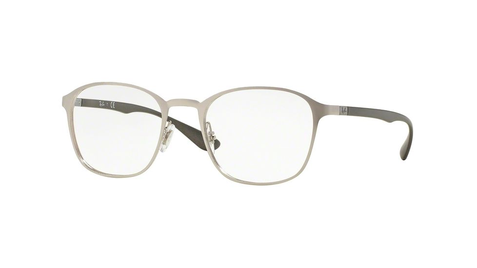 Ray-Ban RX6357 Eyeglass Frames 2879-51 - Brushed Gunmetal Frame