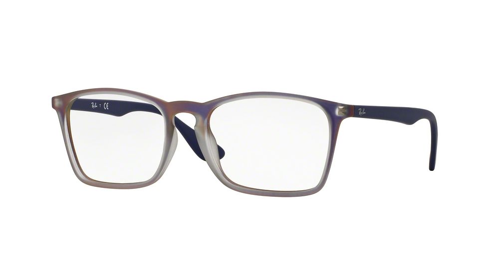 Ray-Ban RX7045F Eyeglass Frames 5486-57 - Violet Iridescent