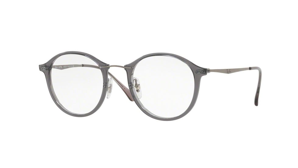 Ray-Ban RX7073 Eyeglass Frames 5620-47 - Shiny Grey Frame
