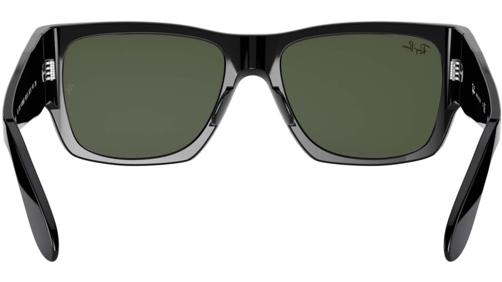 Ray-Ban Wayfarer Nomad RB2187 Sunglasses, Black, G-15 Green, 54, RB2187-901-31-54