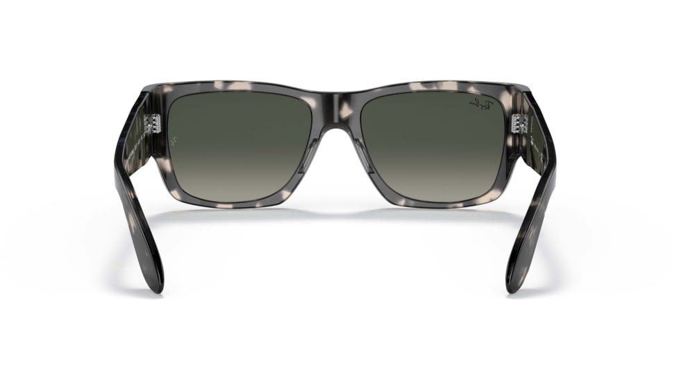 Ray-Ban Wayfarer Nomad RB2187 Sunglasses, Grey Gradient Lenses, Gray Havana, 54, RB2187-133371-54