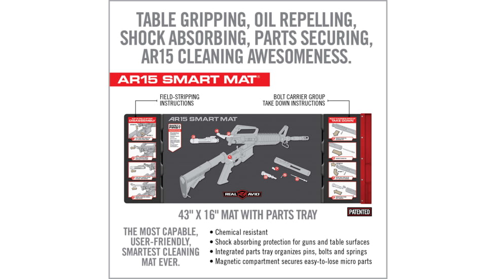 Real Avid AR-15 Tactical Maintenance Kit In Tool Bag, AVARTMK