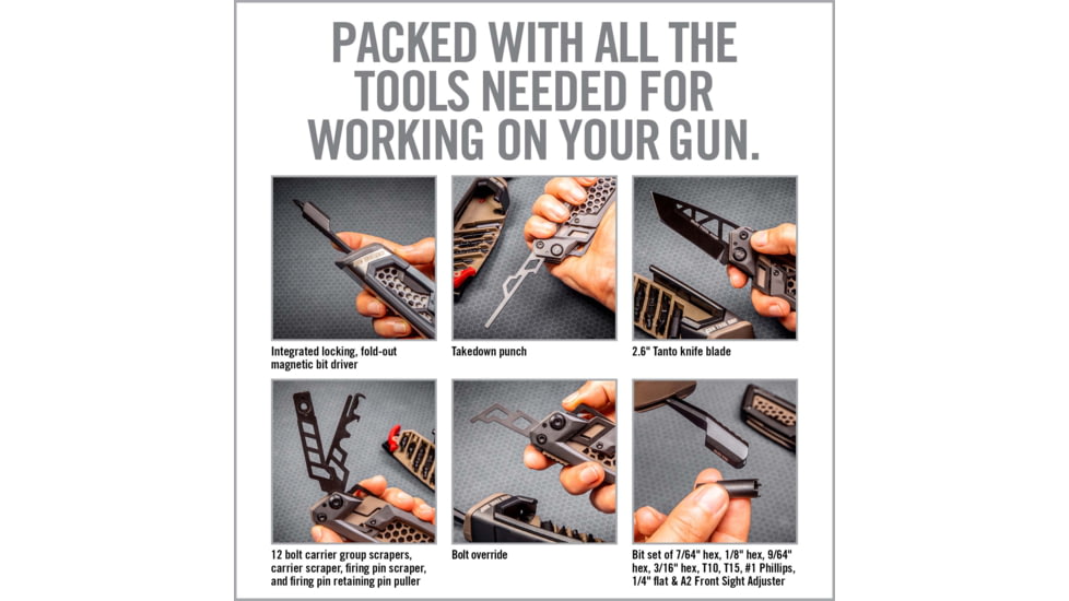 Real Avid AR15 Gun Tool AMP Multi-Tool, AVGTAMP-AR