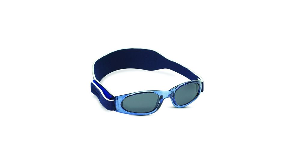 Real Kids Shades 2 - 5 Years My First Shades Boys Sunglasses - Navy Shades w/ Adjustable Band 25BNAVY 