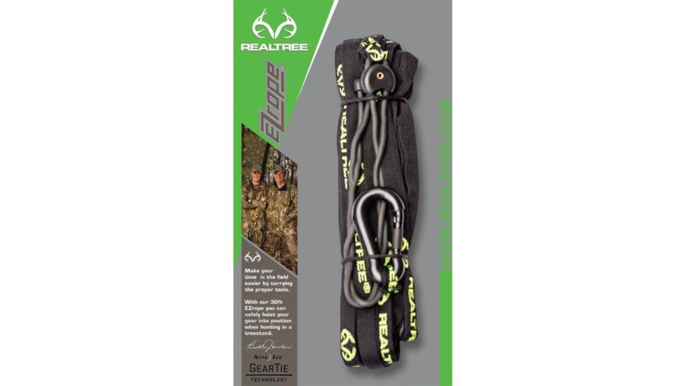 Realtree Outdoors EZ Rope 30 ft., Black 9985NC