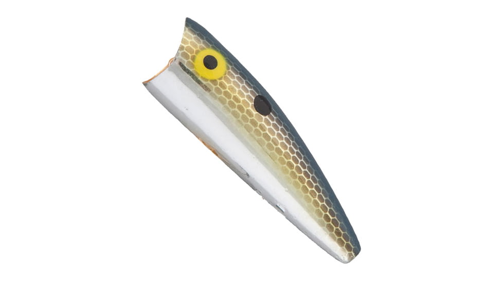 Rebel Lures Rebel Lures Rebel Teeny Pop-R Topwater Bait, 2in, 1/8oz, Floating, Foxy Momma, 2in 1/8 oz, P5077