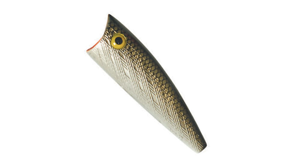 Rebel Lures Rebel Magnum Pop-R Topwater Bait, 3in, 1/2 oz, Floating, Tennessee Shad, P6548