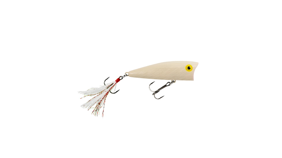 Rebel Lures Rebel POP R- P70, 3 1/8in, 9/16 oz, Bone, P71576