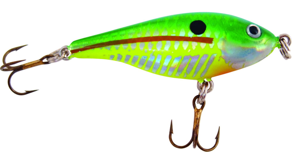 Rebel Lures Rebel Raider, Citrus Shad, 1 5/8in, 1/8oz, S60517