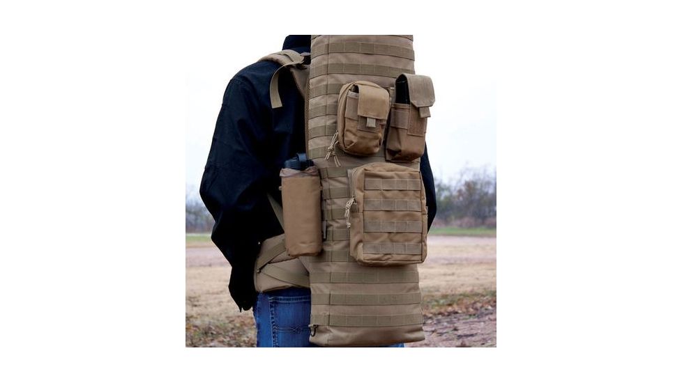 Red Rock Outdoor Gear Deluxe Rifle Backpack - Coyote, One-Size 80280COY