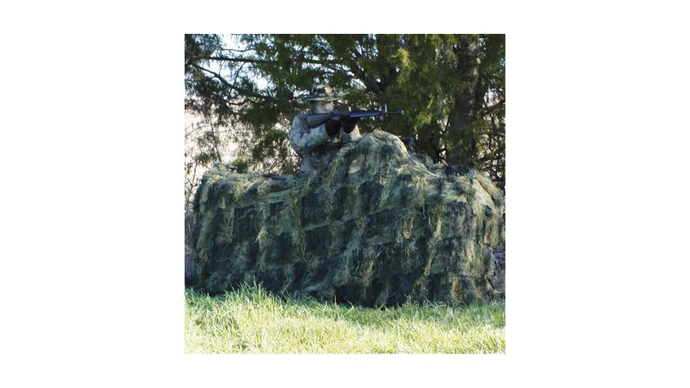 Red Rock Outdoor Gear Ghillie Blind Camouflage Netting - 4ft x 8ft Woodland, Woodland, One-Size 70985