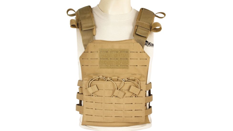 Red Rock Outdoor Gear Laser Cut Plate Carrier, Coyote, 523COY