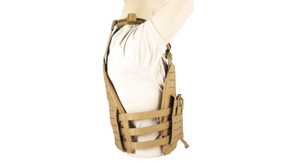 Red Rock Outdoor Gear Laser-Cut Plate Carrier, Coyote, 523COY